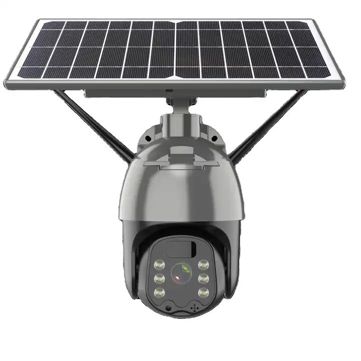 QYY- Solar power rechargeable outdoor camera 4G