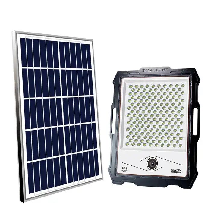 QYY- 100W300W600W waterproof monitoring garden light solar