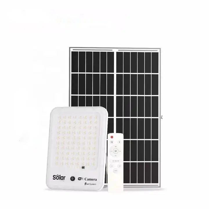 QYY- Solar Flood Light With Wifi Camera