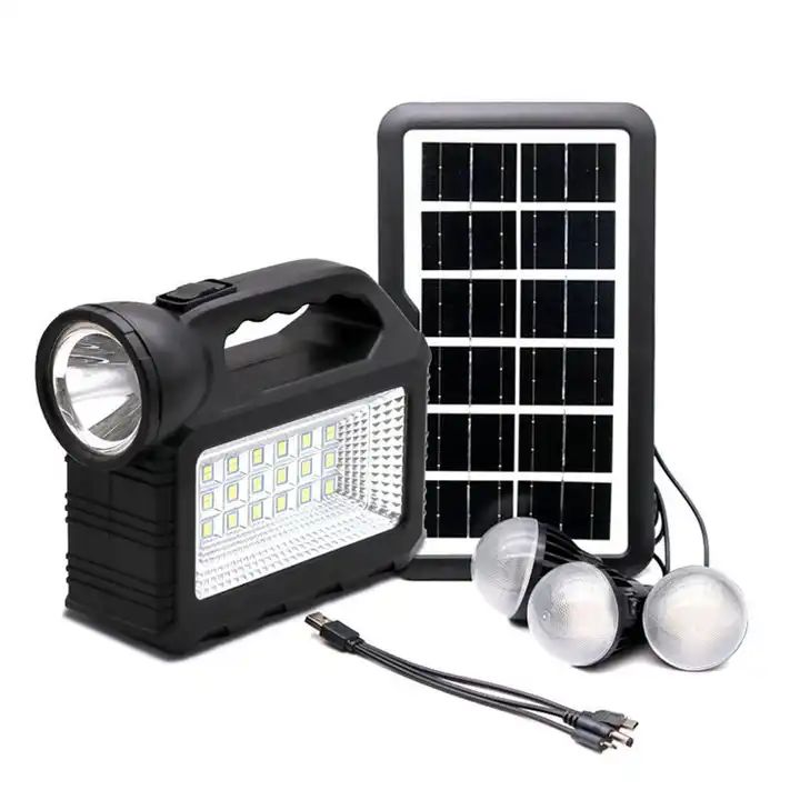 QYY- Solar Lights Off Grid Rechargeable Gd Mini Lite Dc Portable Energy