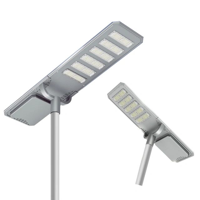 QYY- Integrated silver solar signal light 